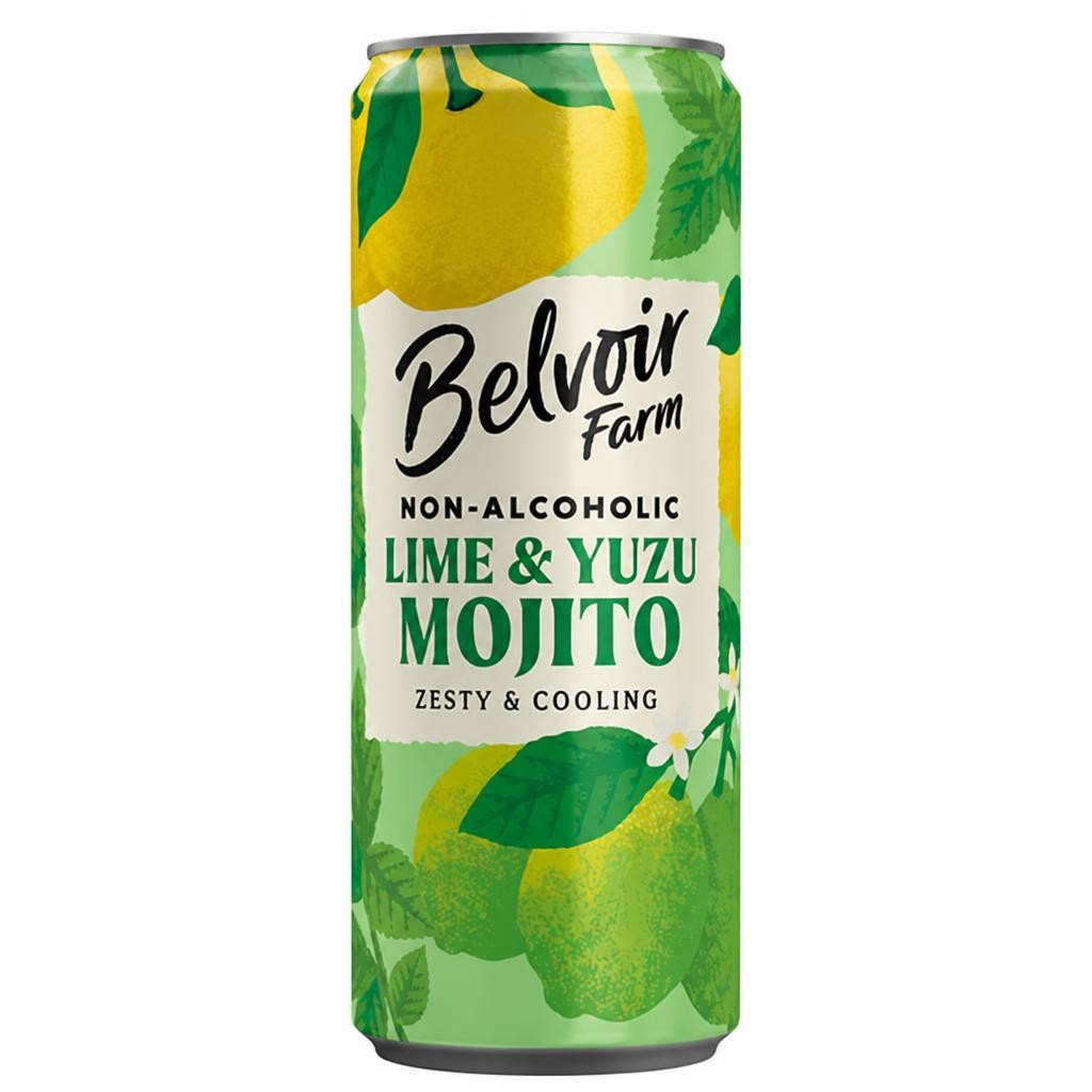 Belvoir Farm Non Alcoholic Lime & Yuzu Mojito 250ml