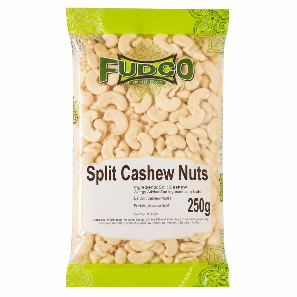 Fudco Split Cashew Nuts 250g