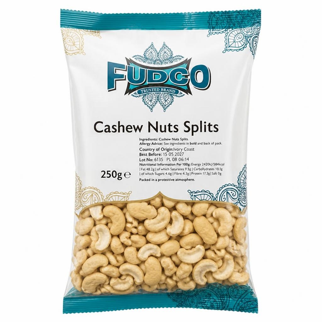Fudco Split Cashew Nuts 250g