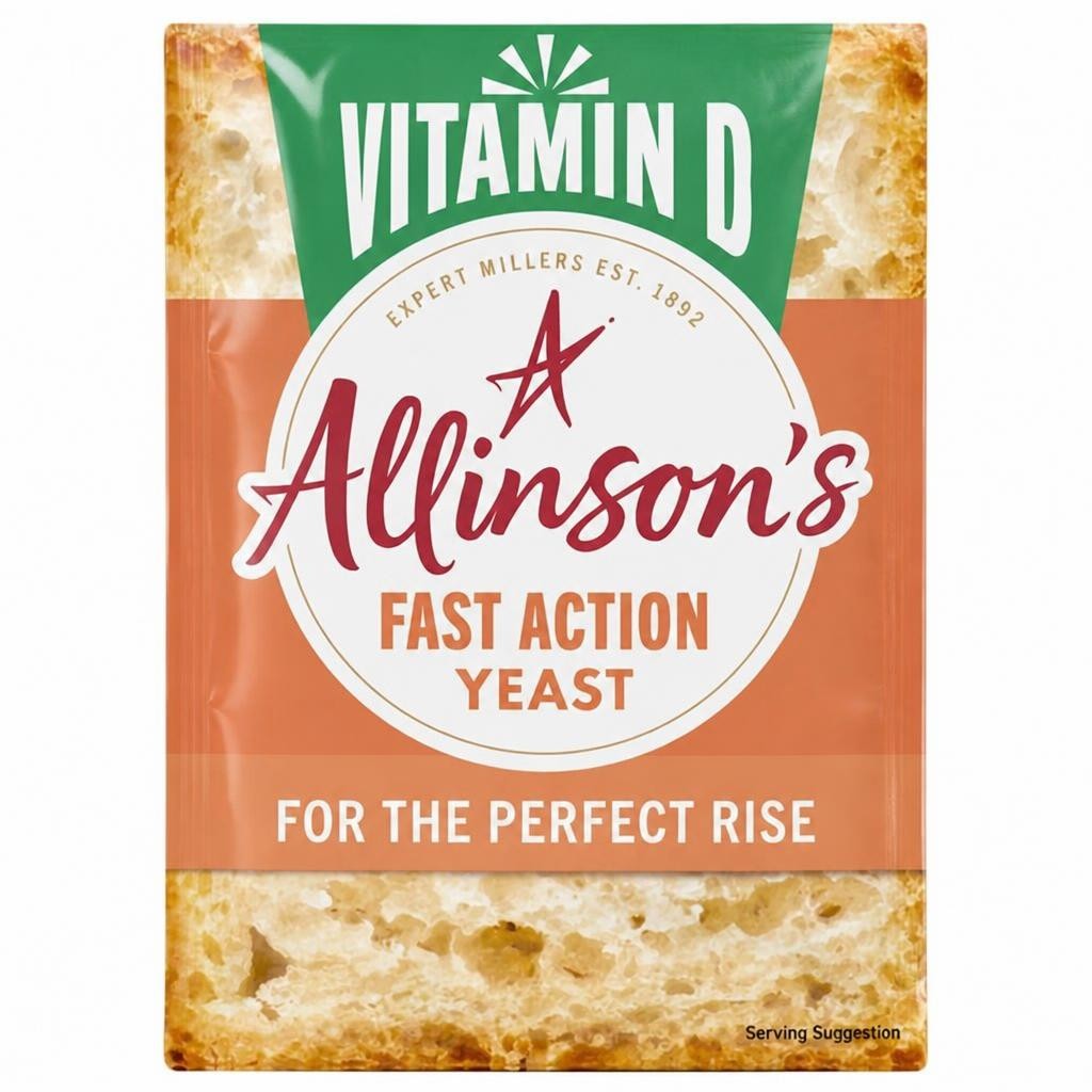 Allinson's Vitamin D Fast Action Yeast 6 x 7g