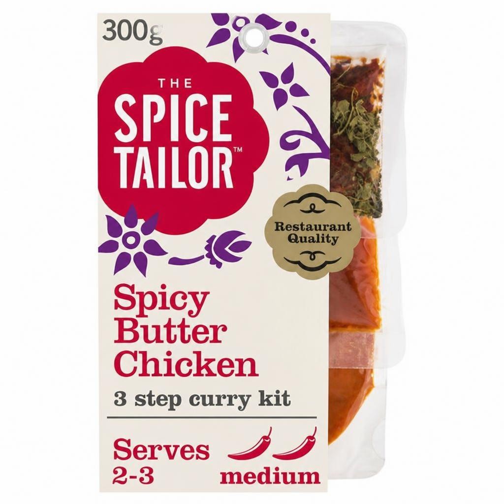 The Spice Tailor 300g Spicy Butter Chicken Indian Curry Sauce Meal Kit