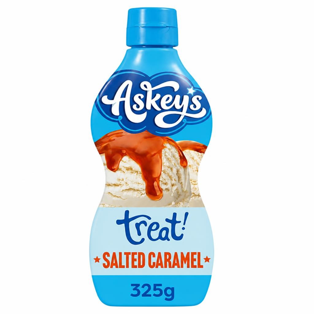 Askeys Treat Salted Caramel Flavour Topping 325g