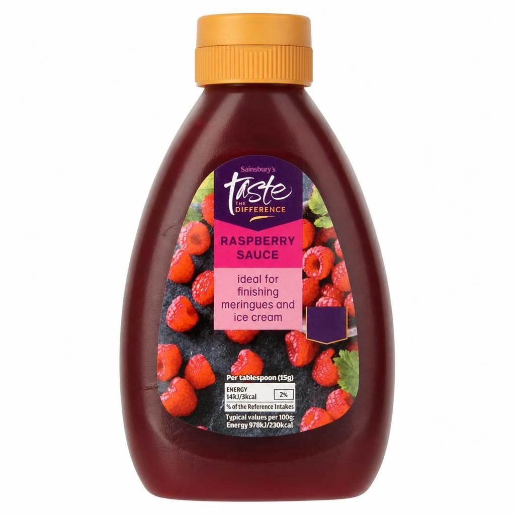 Sainsbury's Raspberry Sauce, Taste the Difference 290g