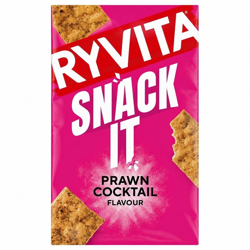 Ryvita 125g Snack it Prawn Cocktail Flavour