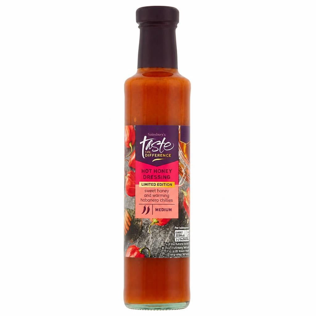 Sainsbury's Hot Honey Dressing, Limited Edition, Taste the Difference 250ml