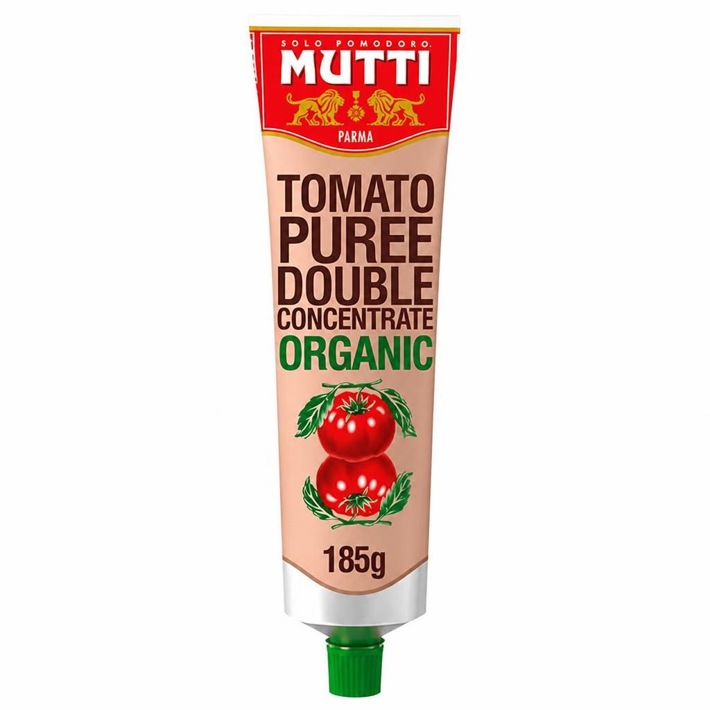 Mutti Organic Double Concentrate Tomato Puree 185g