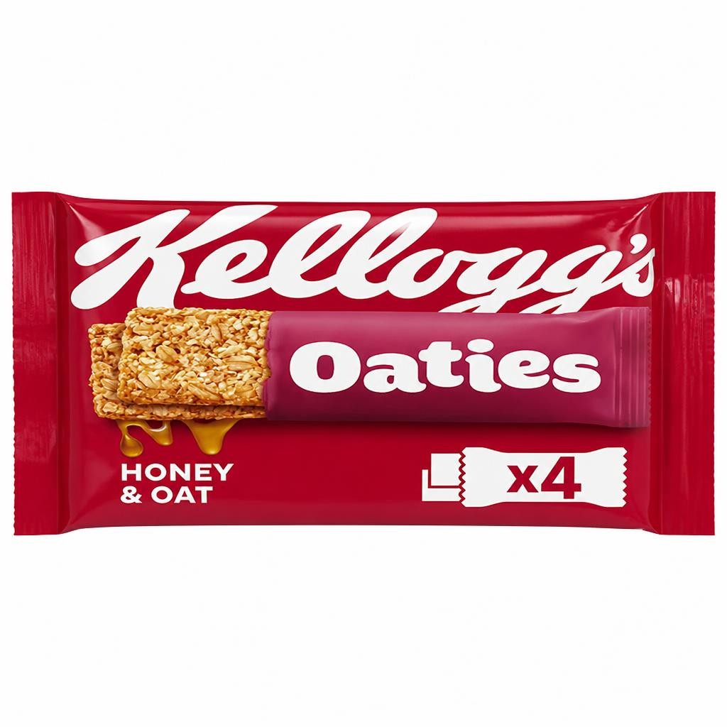 Kellogg's Oaties Honey & Oat Snack Bars 4 x 40g