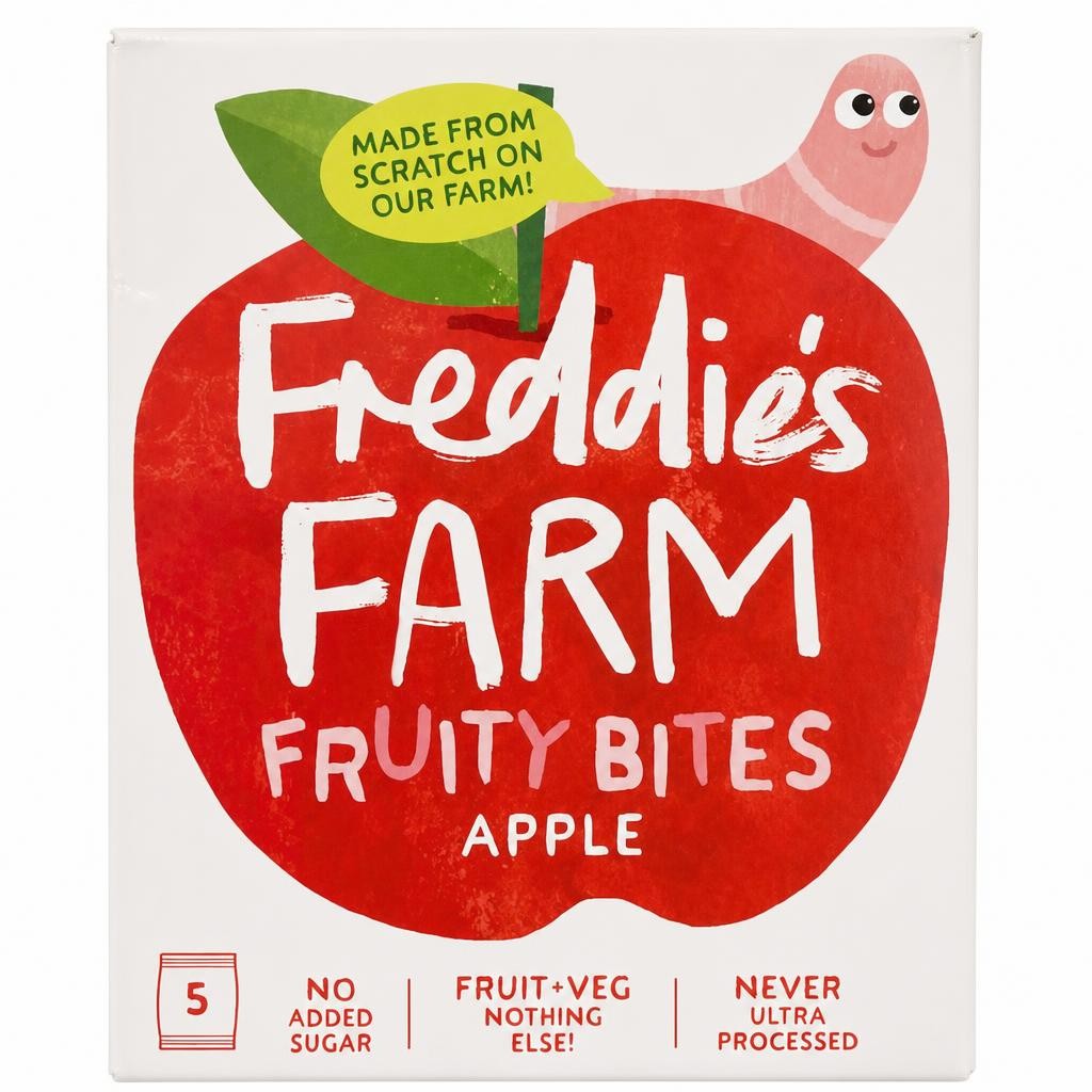 Freddie's Farm Fruit Shapes Apple 5x20g