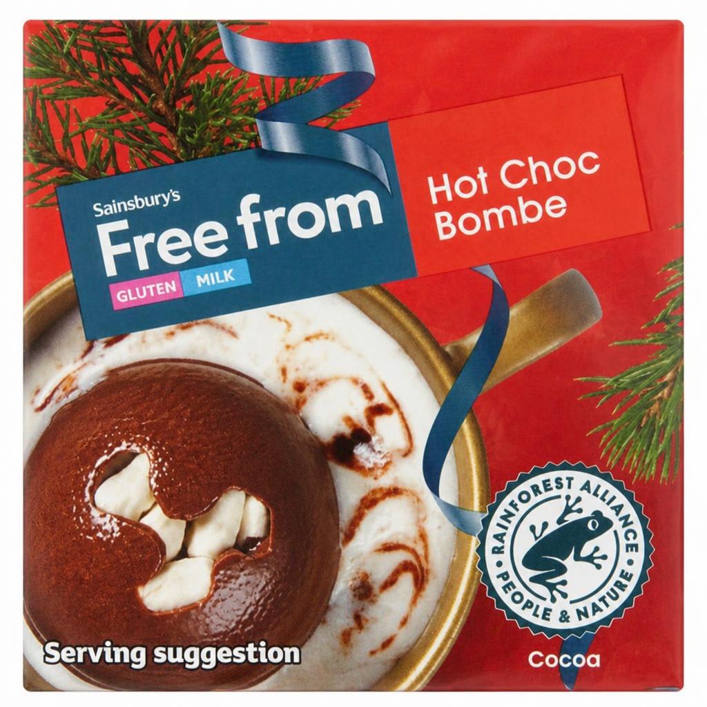 Sainsbury's Free From Hot Choc Bombe 40g