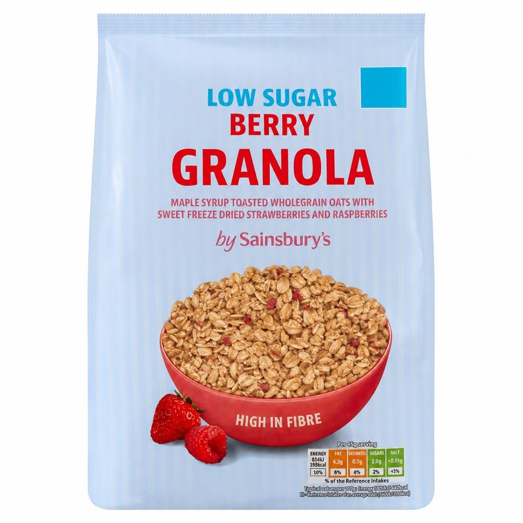 Sainsbury's Low Sugar Berry Granola