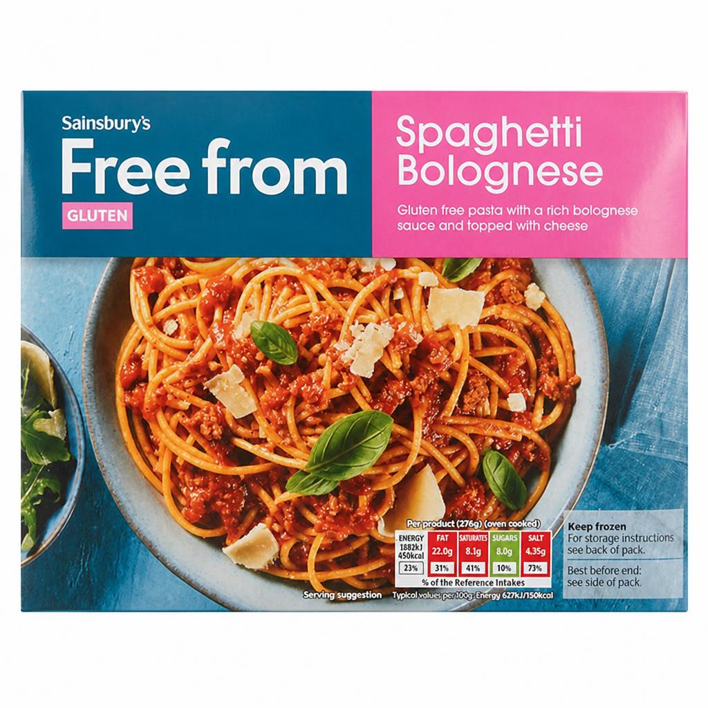 Sainsbury's Free From Spaghetti Bolognese 300g