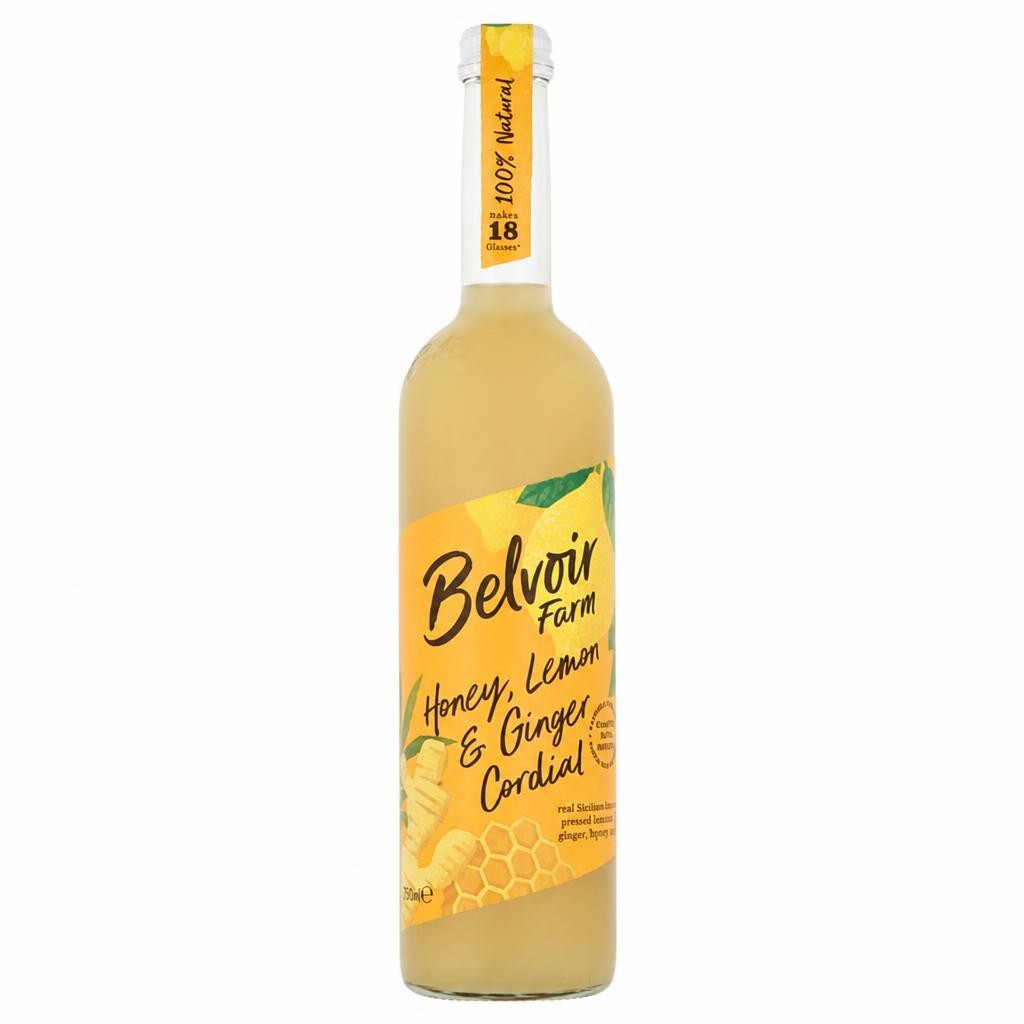 Belvoir Farm Honey, Lemon & Ginger Cordial 500ml
