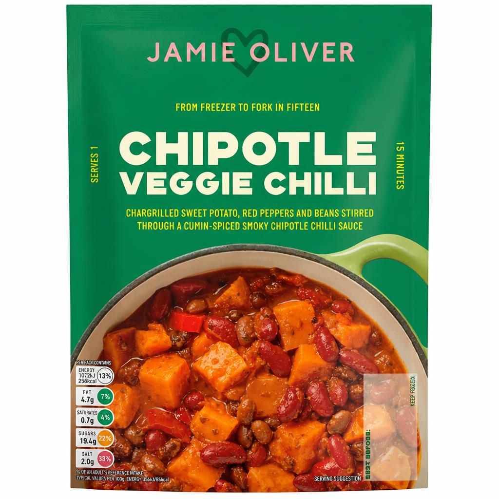 Jamie Oliver Chipotle Veggie Chilli 350g