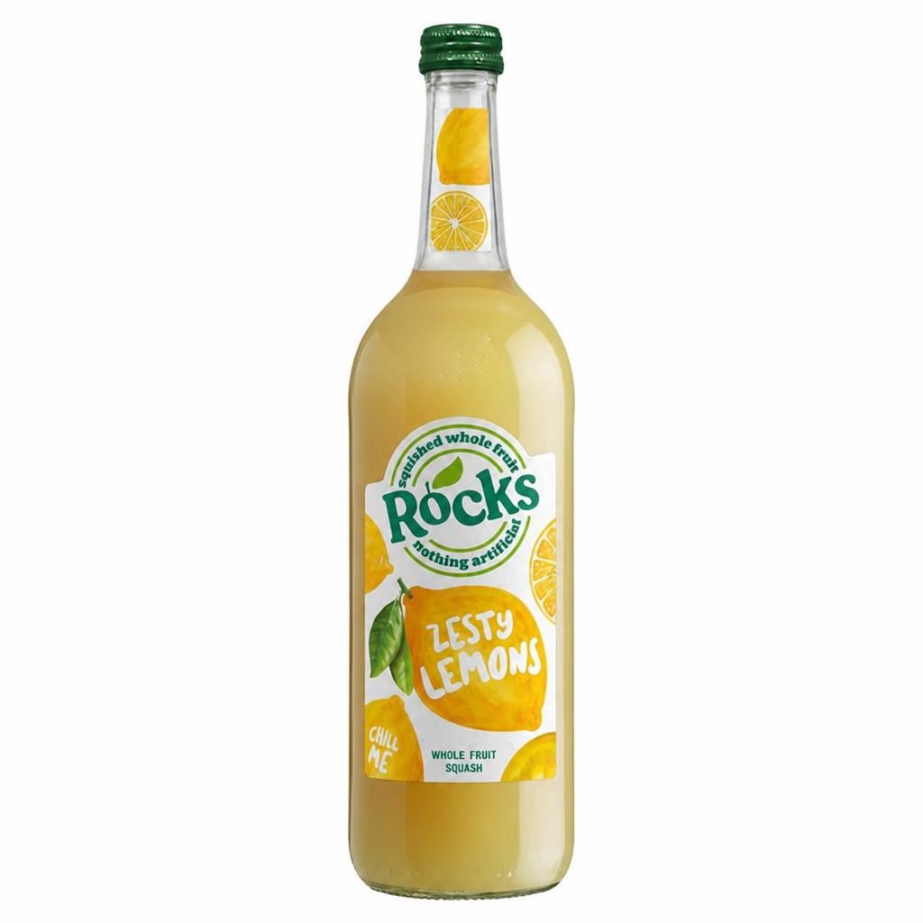 Rocks Lemon Squash 740ml