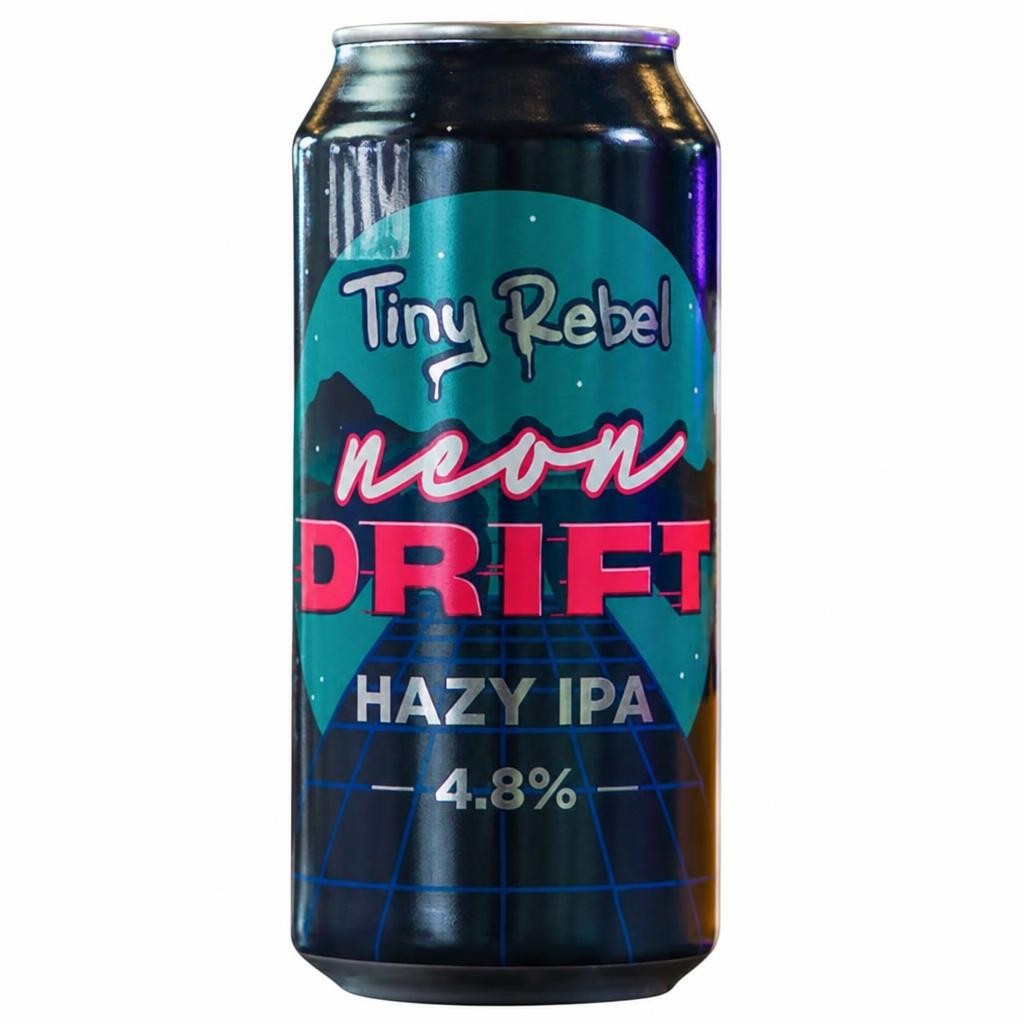 Tiny Rebel Neon Drift Hazy IPA 440ml