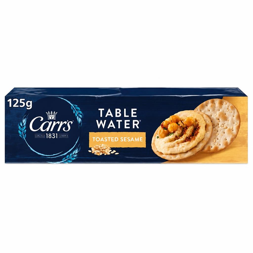 Carr's Table Water Toasted Sesame 125g