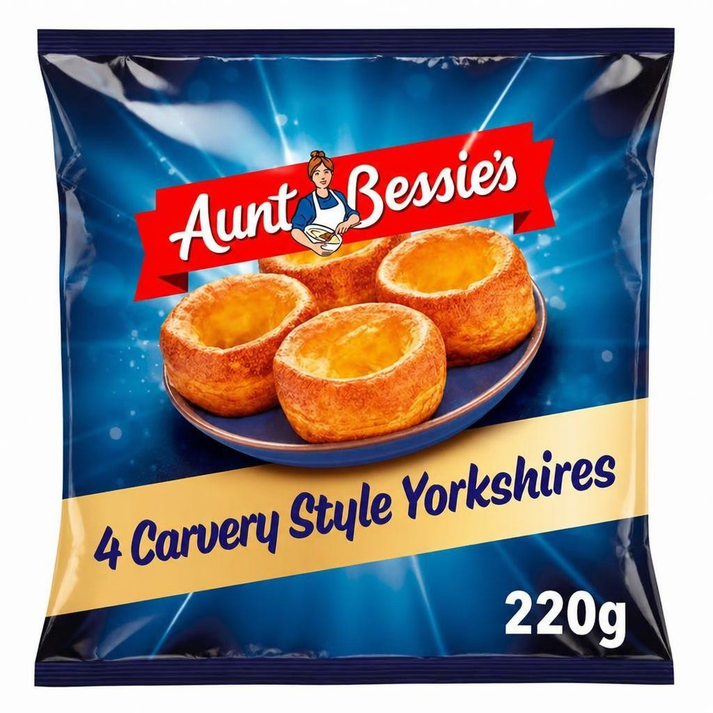 Aunt Bessie's Carvery Style Yorkshires x4 220g