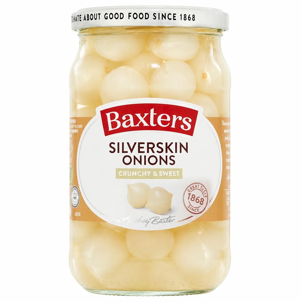 Baxters Silverskin Onions 440g