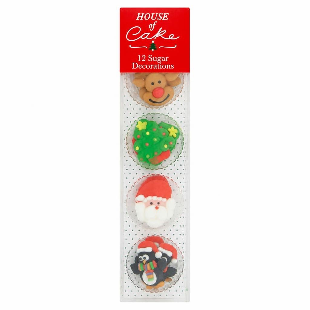 House of Cake Sugar Decorations x12