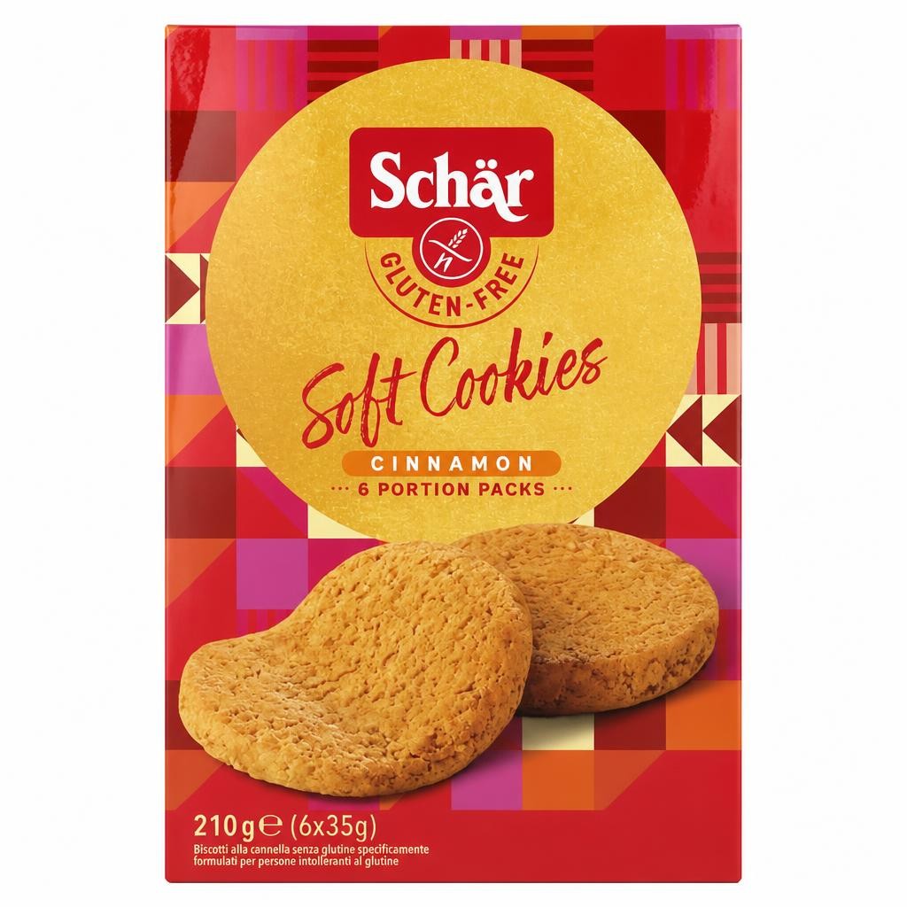 Schär Soft Cookies Cinnamon 6 x 35g
