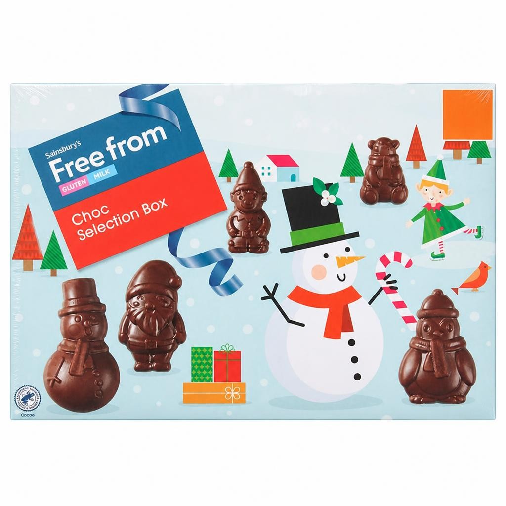 Sainsbury's Free From Choc Selection Box 100g