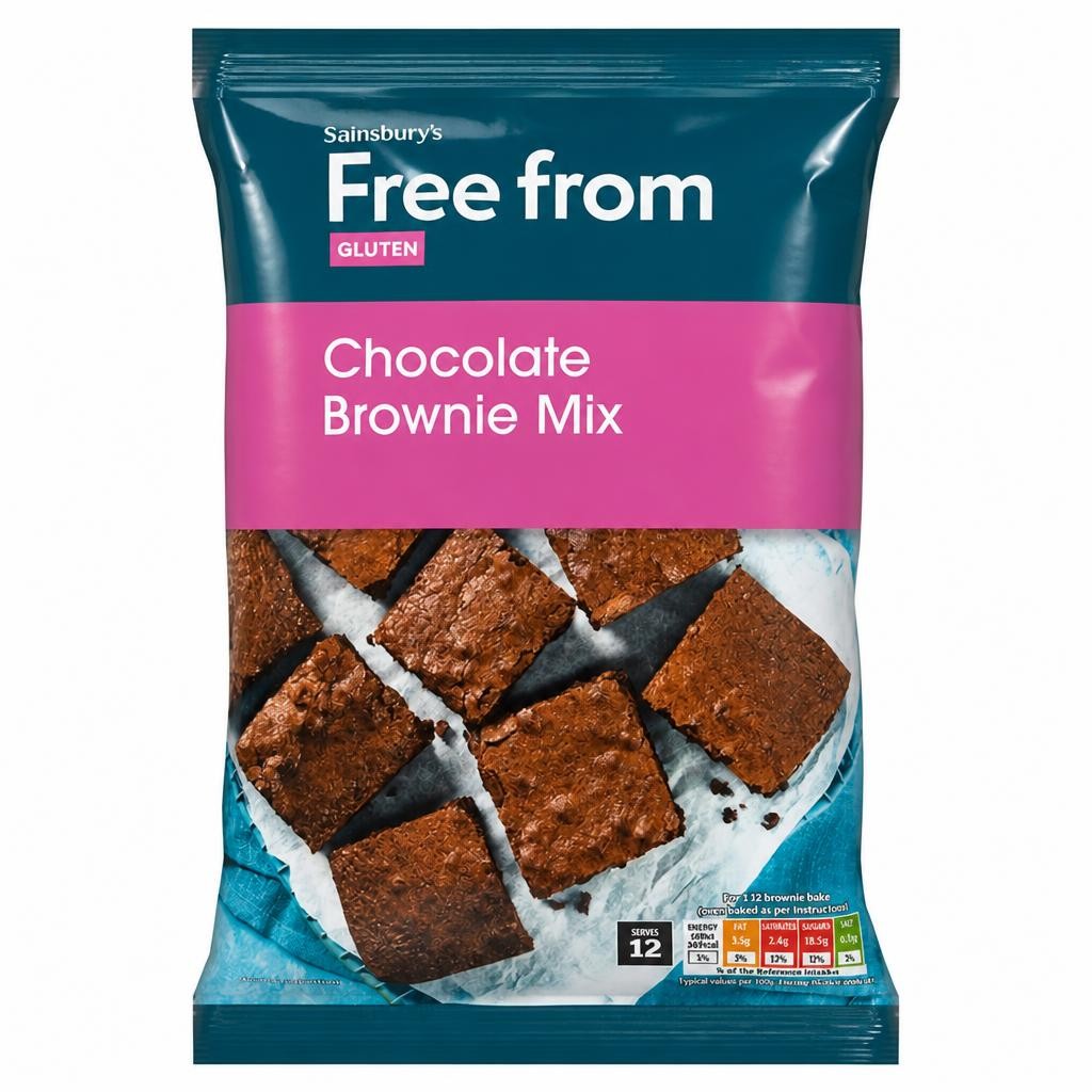 Sainsbury's 284g Freefrom Brownie Mix