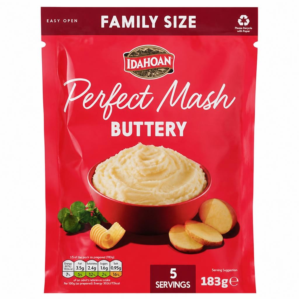 Idahoan Perfect Mash Buttery 183g