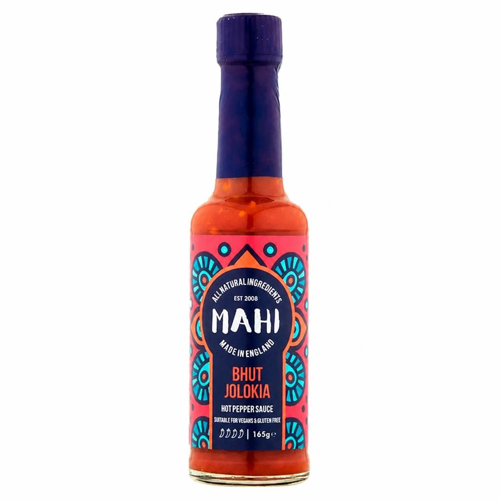 MAHI Bhut Jolokia Ghost Hot Pepper Sauce 165g