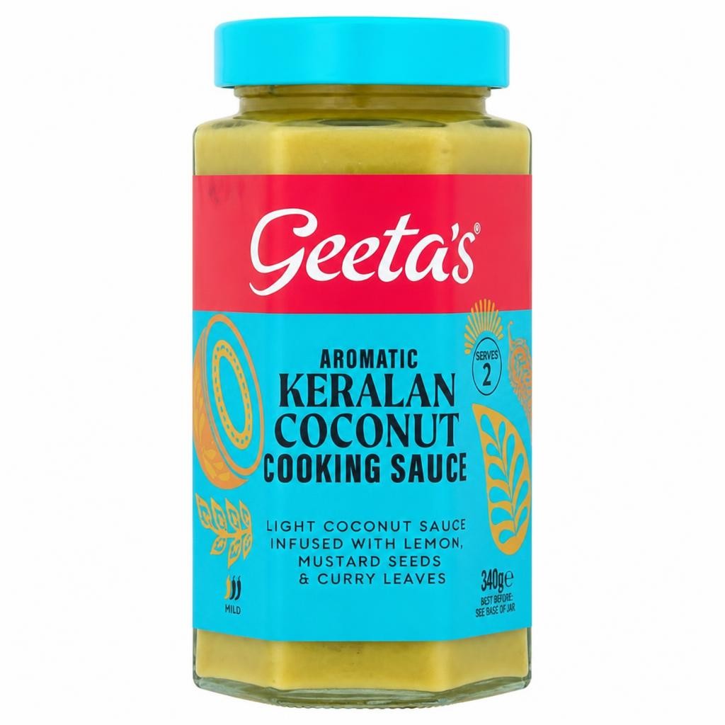 Geeta's 340g Aromatic Keralan Coconut Cooking Sauce