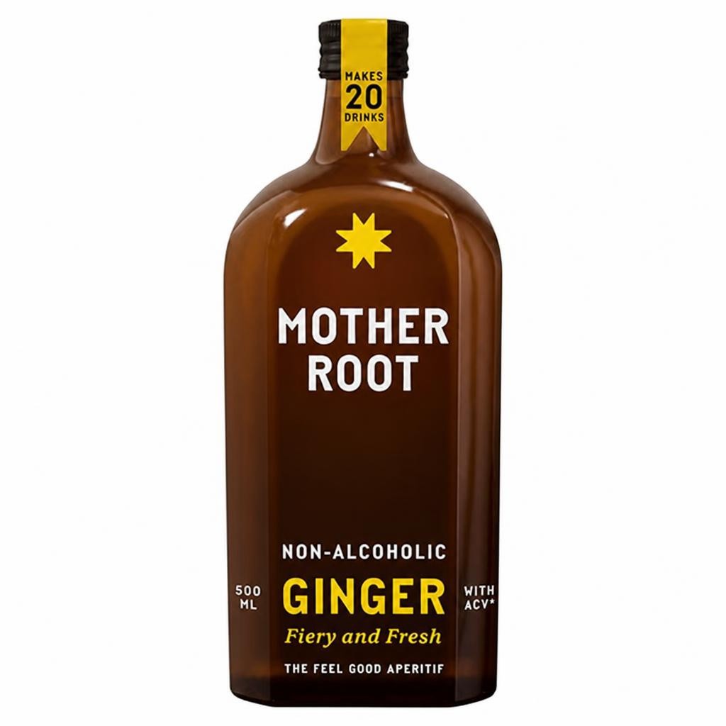 Mother Root Ginger 0.0% Alcohol Free Aperitif 500ml