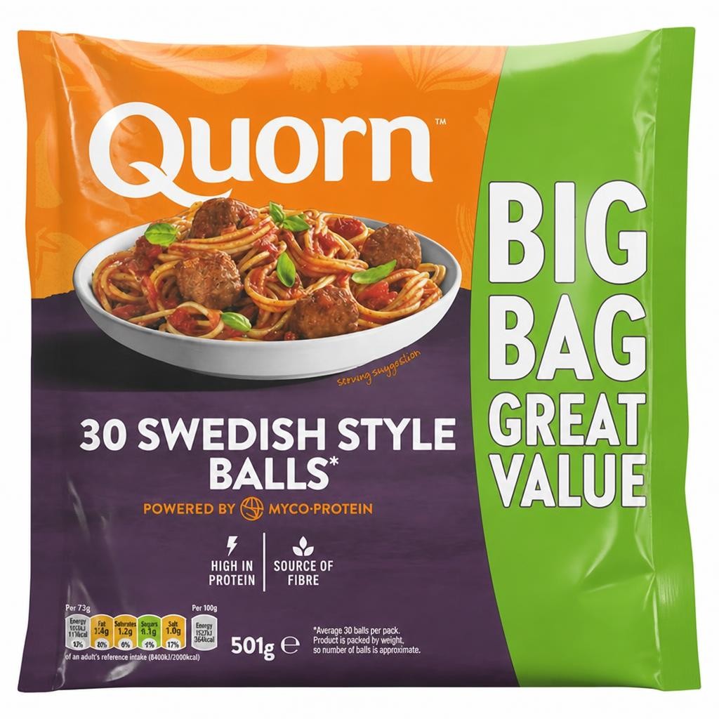 Quorn Swedish Style Balls x30 501g