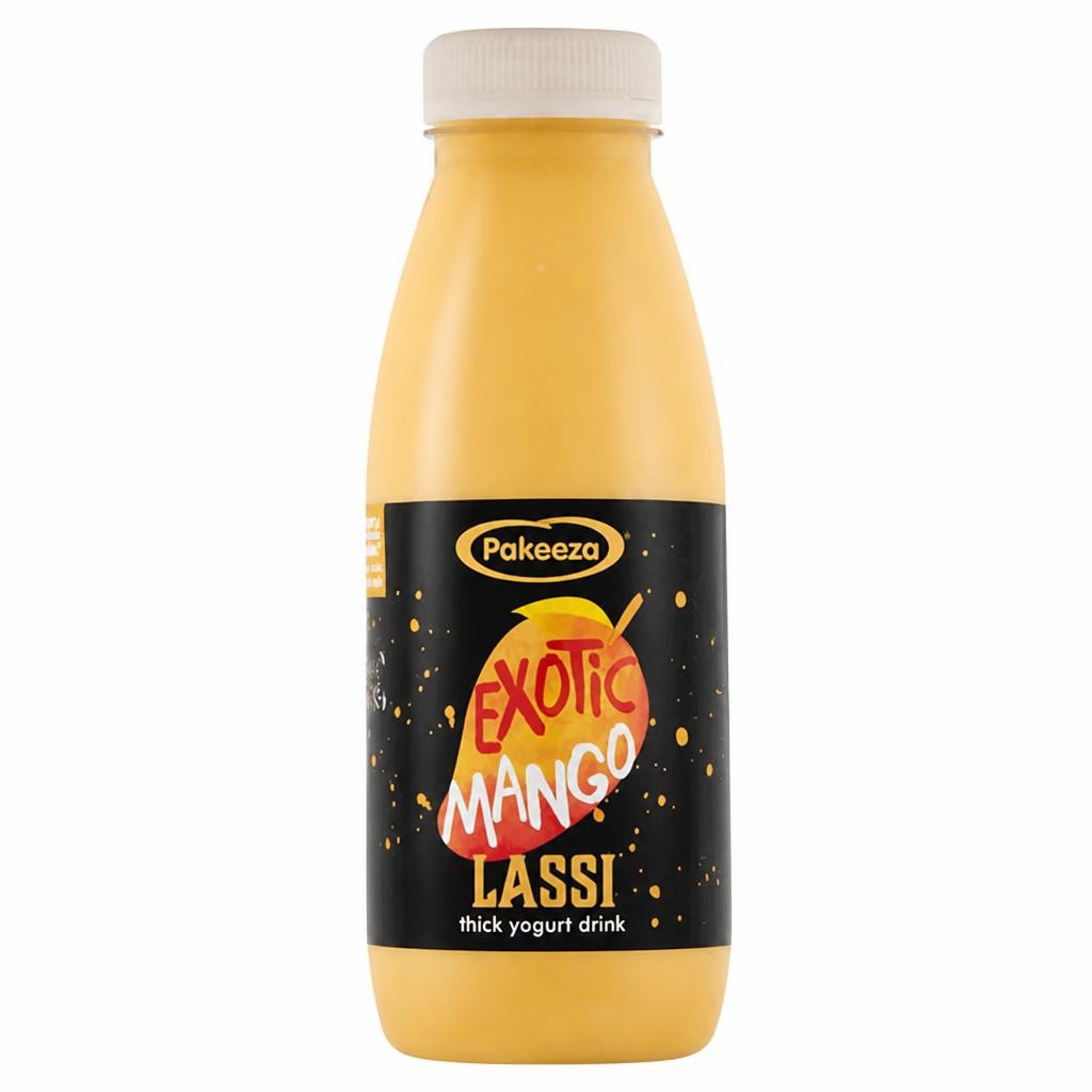Pakeeza Exotic Mango Lassi Thick Yogurt Drink 330g