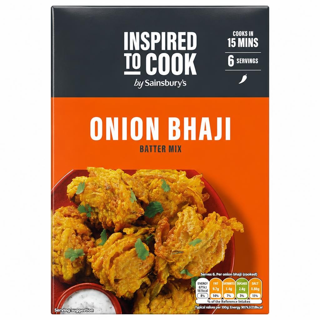 Sainsbury's Onion Bhaji Batter Mix, Inspired to Cook 130g