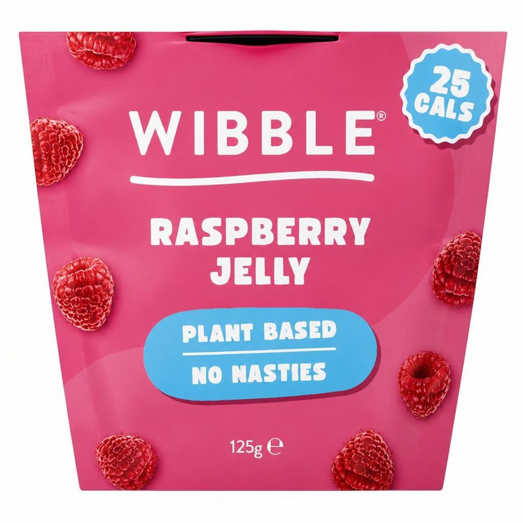 Wibble Raspberry Jelly 125g