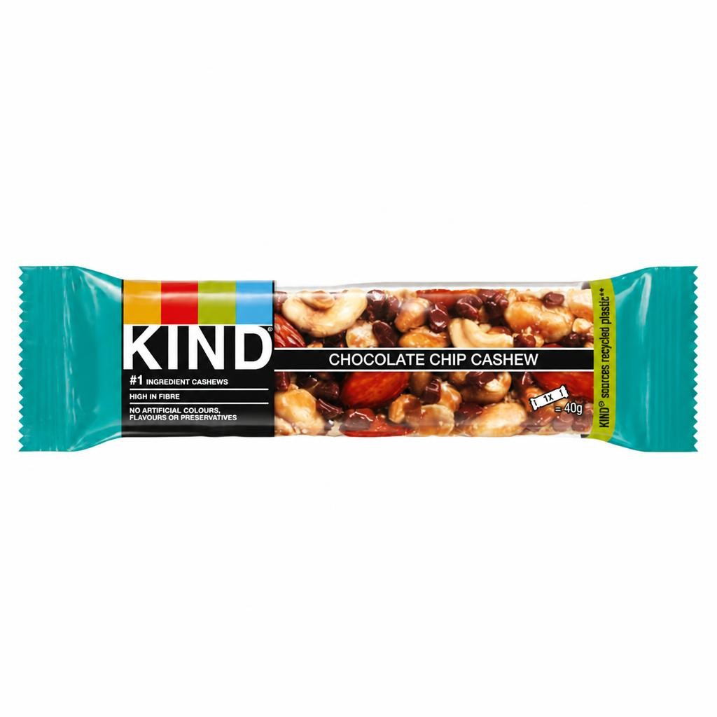Kind Chocolate Chip Cashew Bar 40g