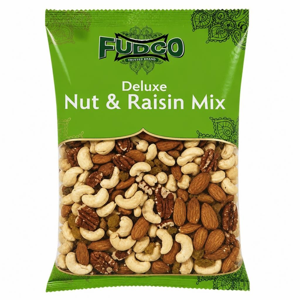 Fudco Deluxe Nuts & Raisins Mix 500g