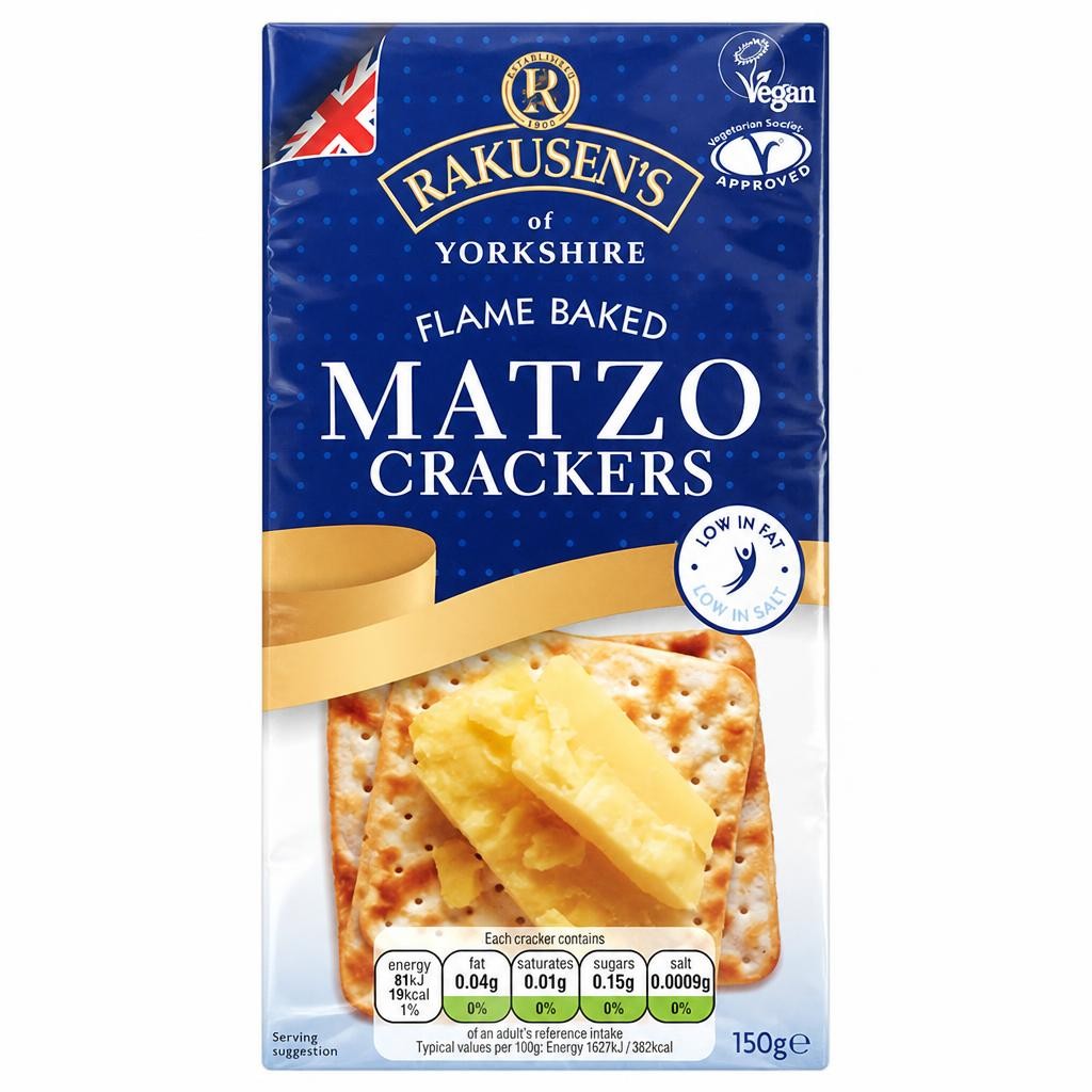 Rakusen's Matzos Crackers 150g