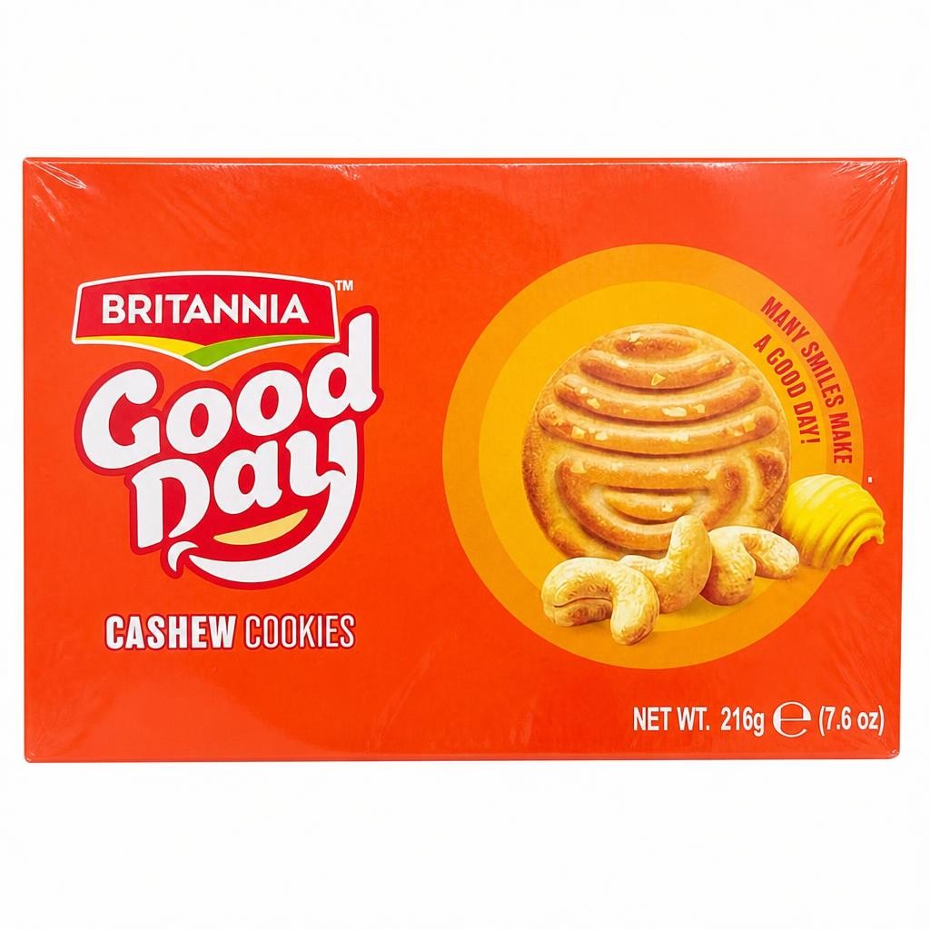 Britannia Good Day Cashew Cookies 216g