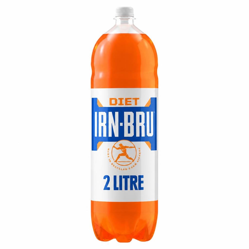 Irn-Bru Sugar Free Soft Drink Bottle 2L