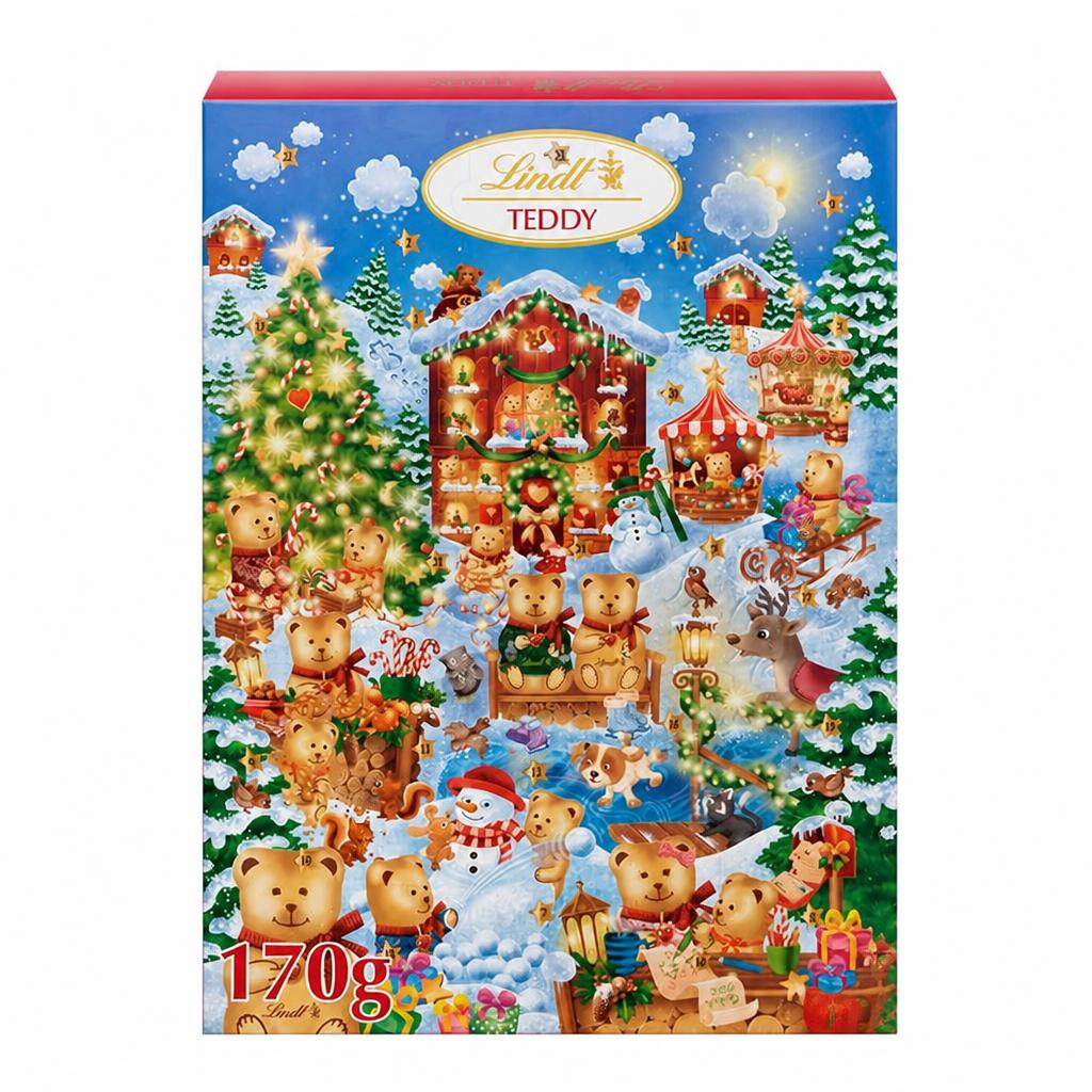 Lindt Teddy Winter Wonderland Chocolate Advent Calendar 170g