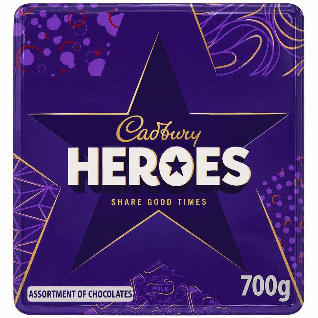 Cadbury Heroes Chocolate Tin 700g