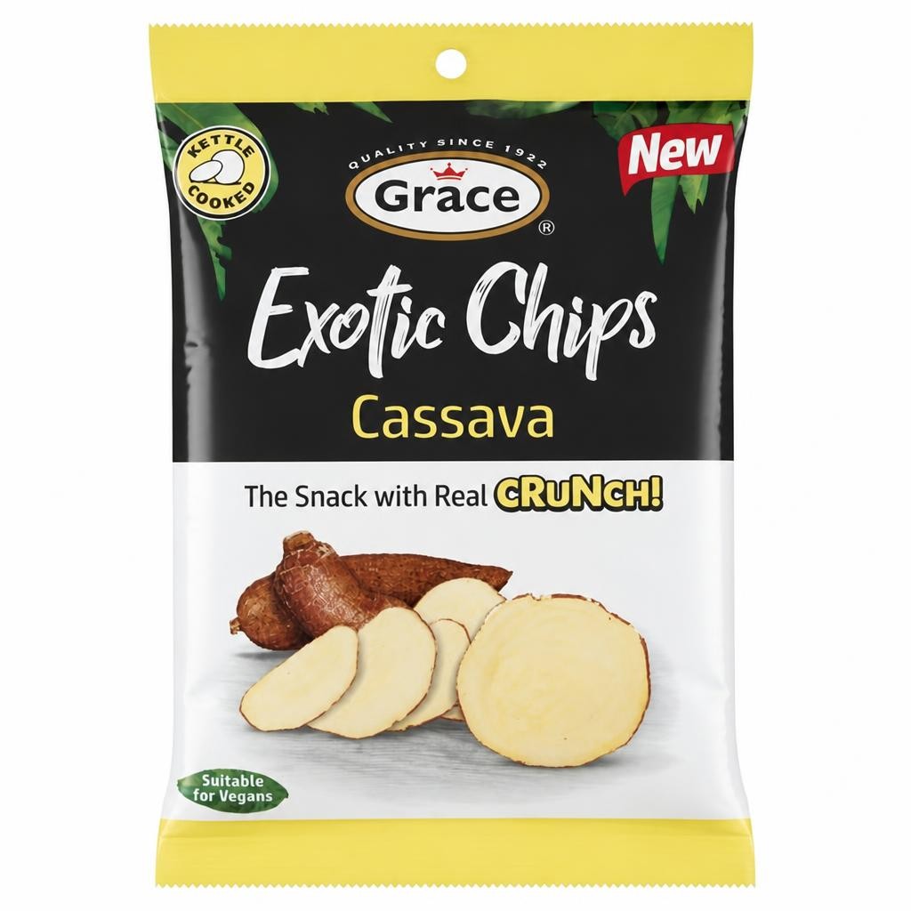 Grace Cassava Exotic Chips 75g