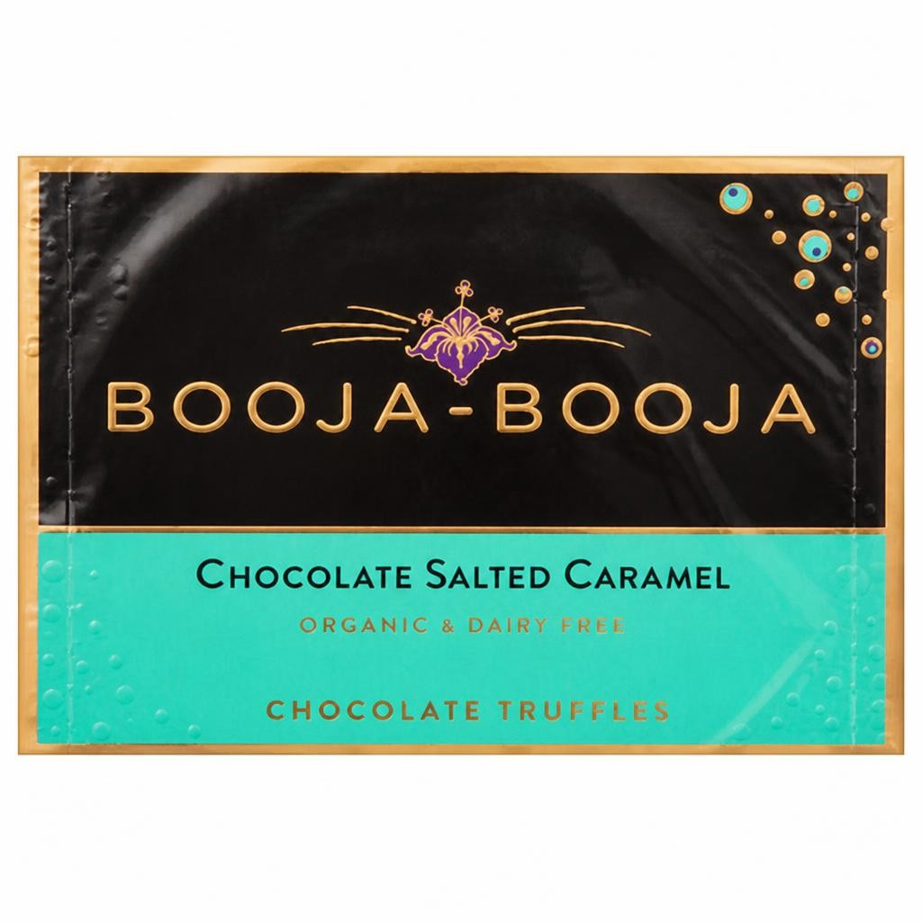 Booja-Booja Organic Chocolate Salted Caramel Truffles 92g