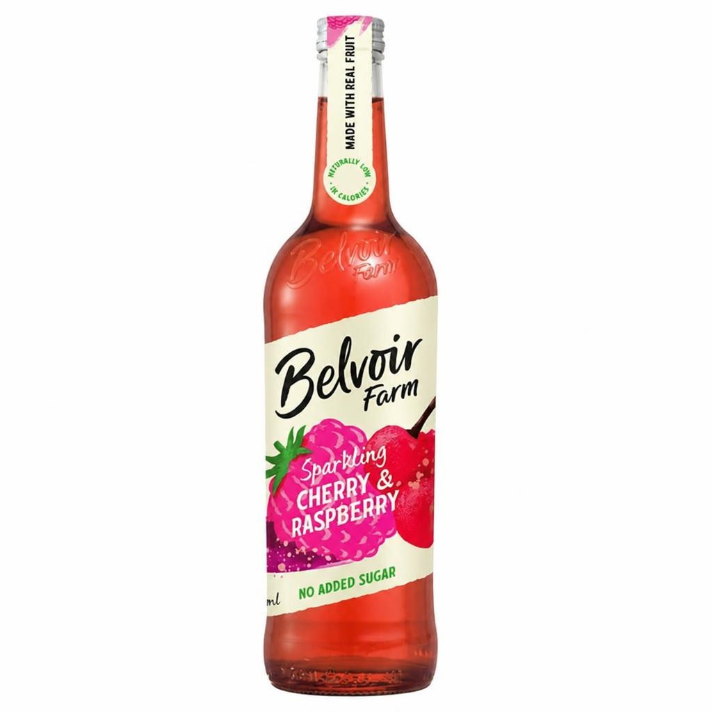 Belvoir Farm Sparkling No Added Sugar Cherry & Raspberry 750ml