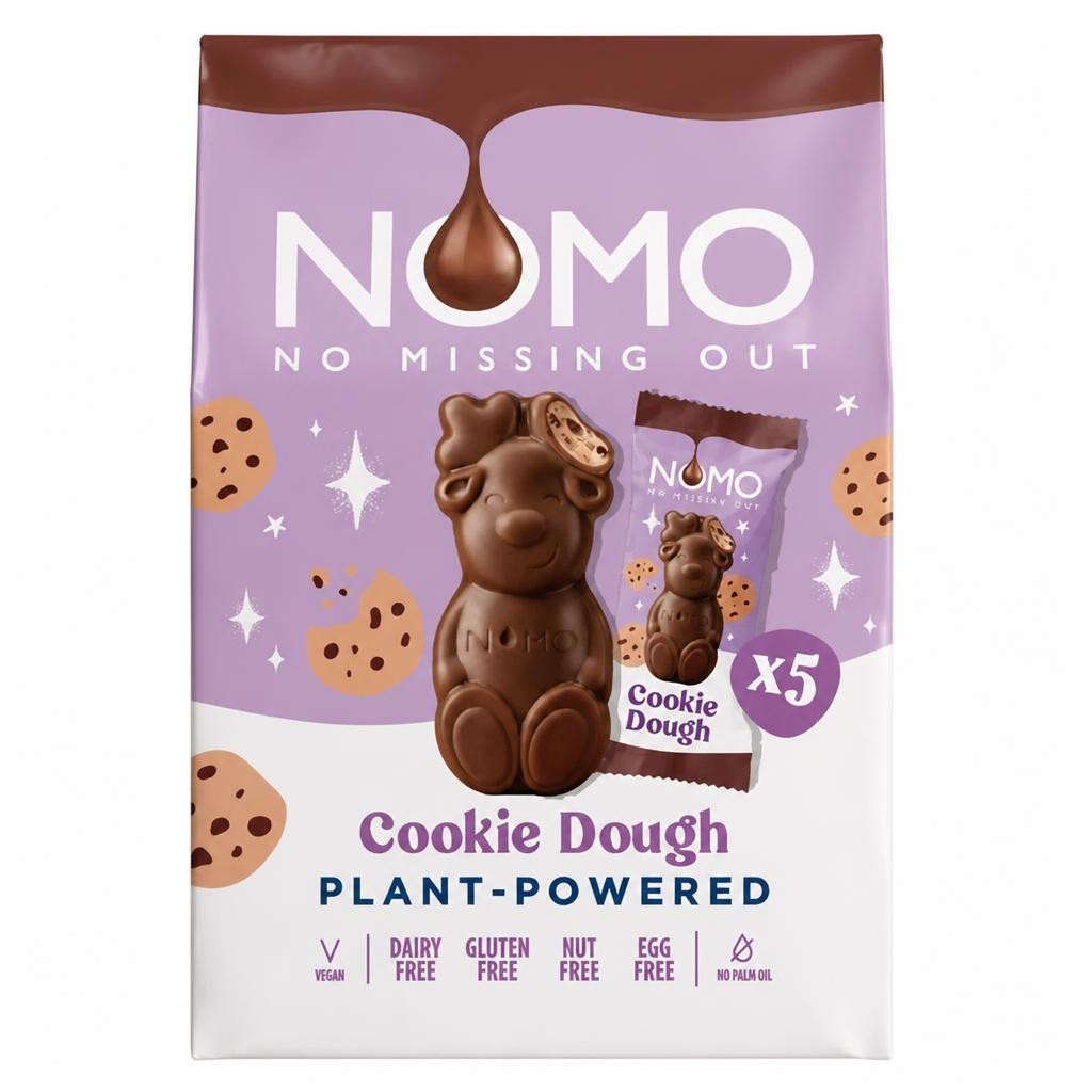 NOMO Mini Cookie Dough Reindeers x5 53g