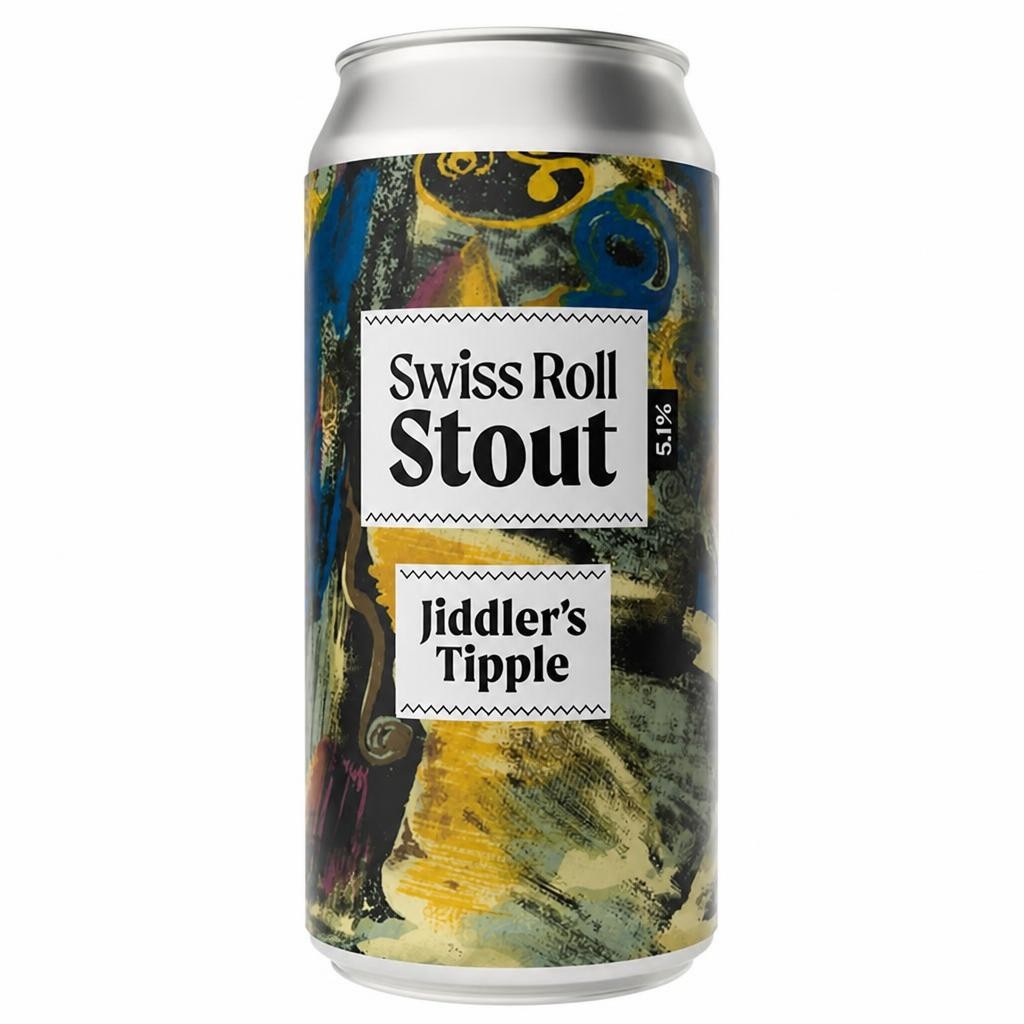 Jiddler's Tipple Swiss Roll Stout 440ml