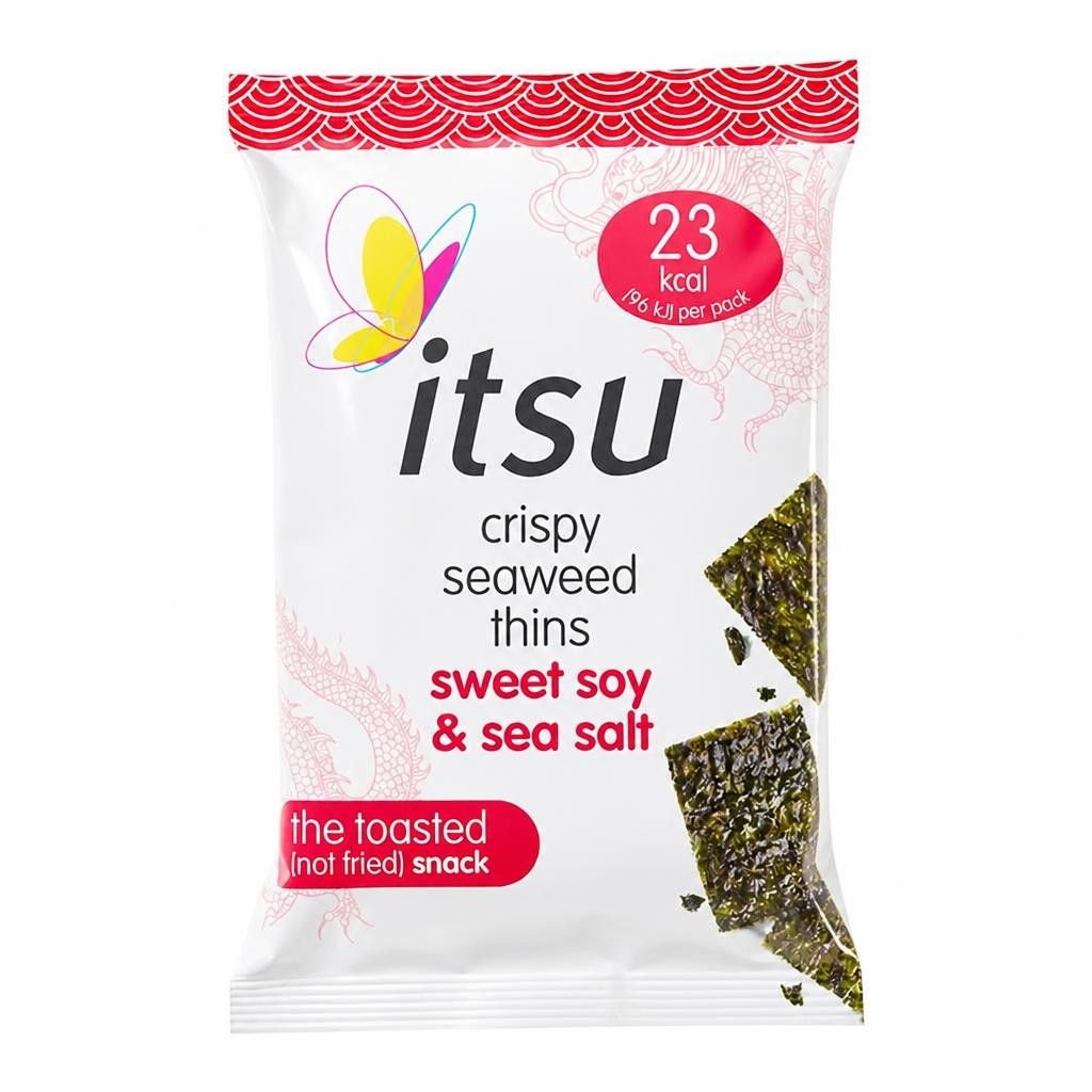 itsu 5g Sweet Soy & Sea Salt Crispy Seaweed Thins