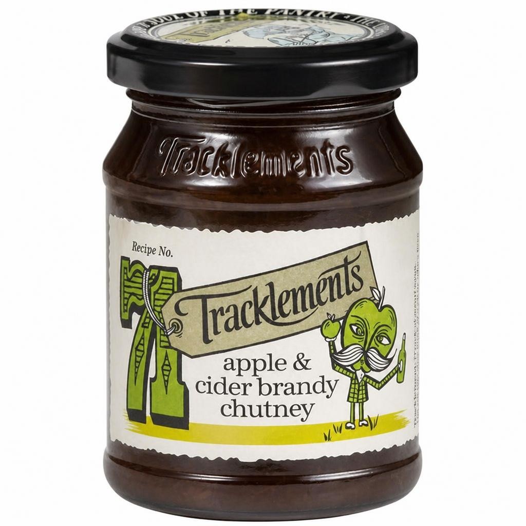 Tracklements Recipe No. 71 Apple & Cider Brandy Chutney 200g