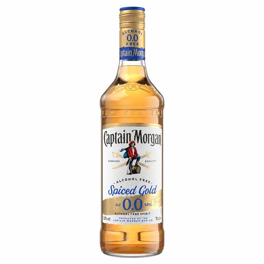 Captain Morgan Spiced Gold 0.0% Alcohol Free Spirit 70cl