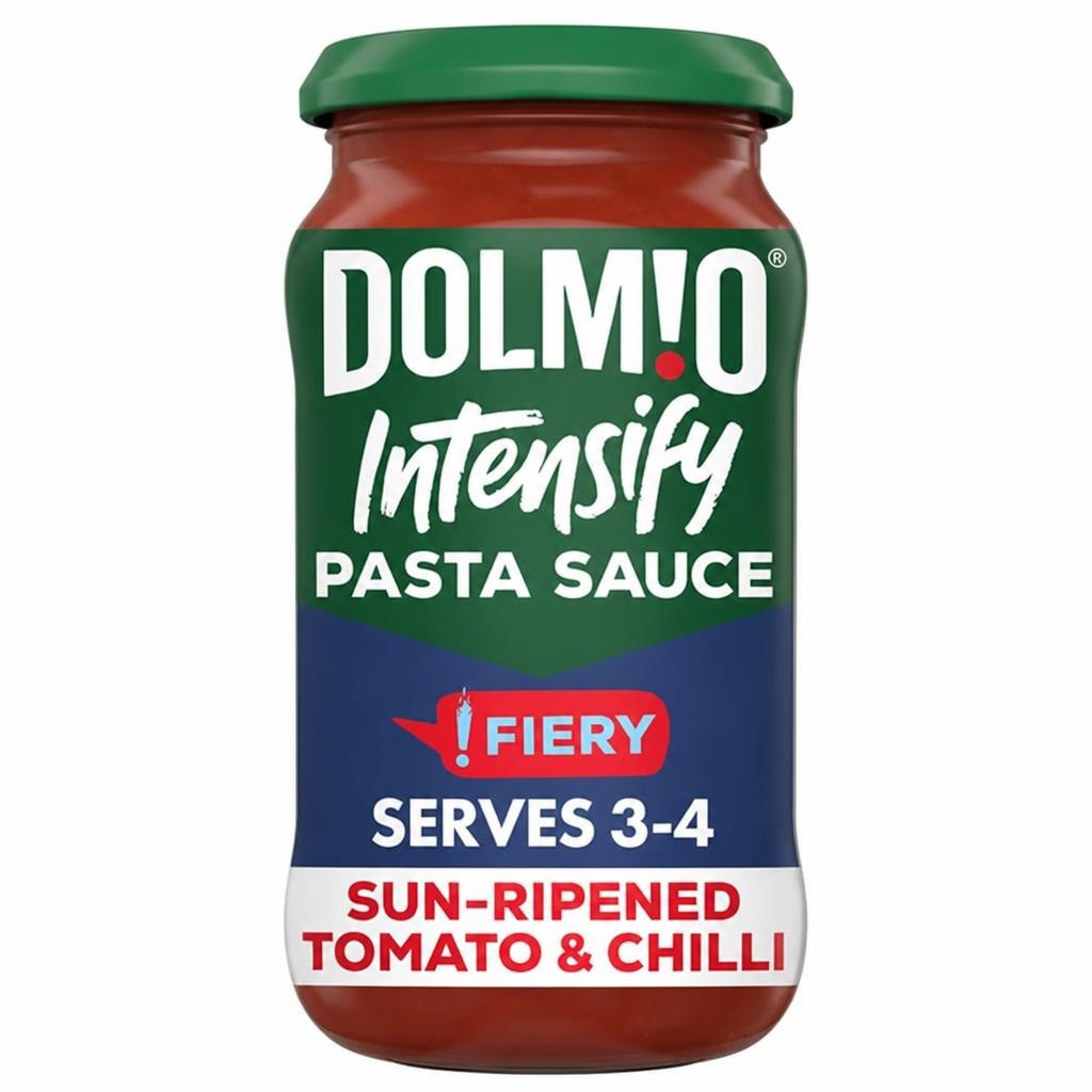Dolmio Intensify Fiery Sun Ripened Tomato & Chilli Pasta Sauce 400g